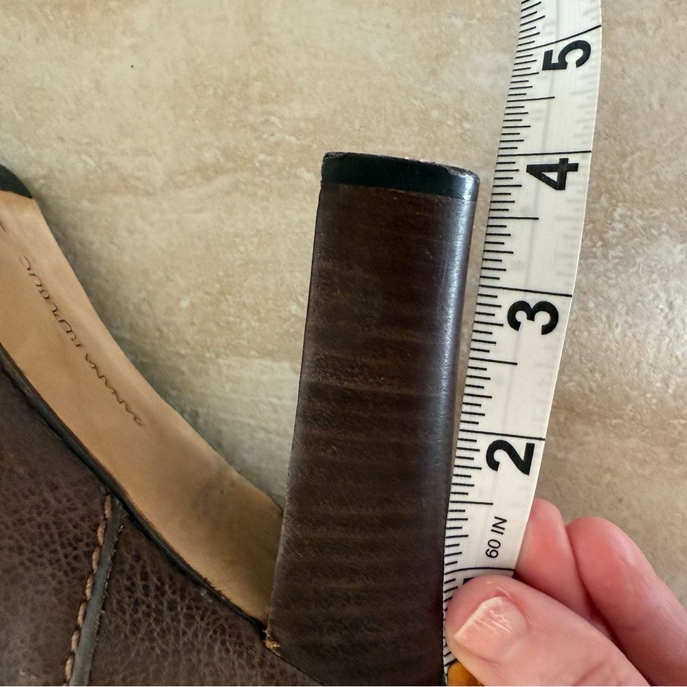 Banana Republic Women's Brown Leather Knee-High Boots - Picture 9 of 9